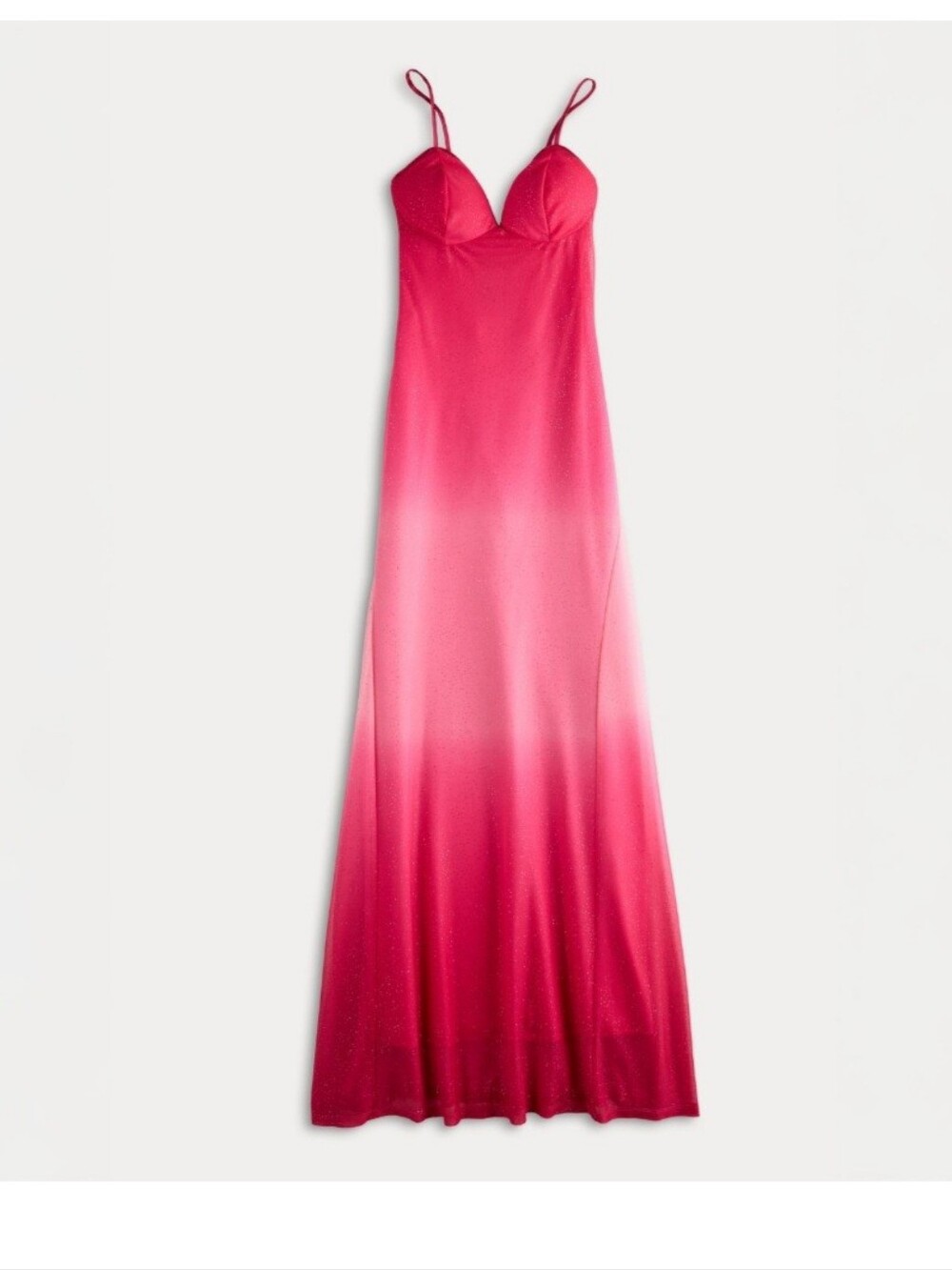 Women's Pink Ombre Maxi Slip Dress